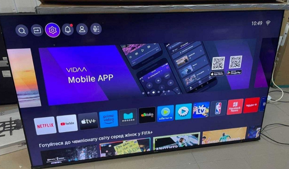 Телевизор Безрамный: 65