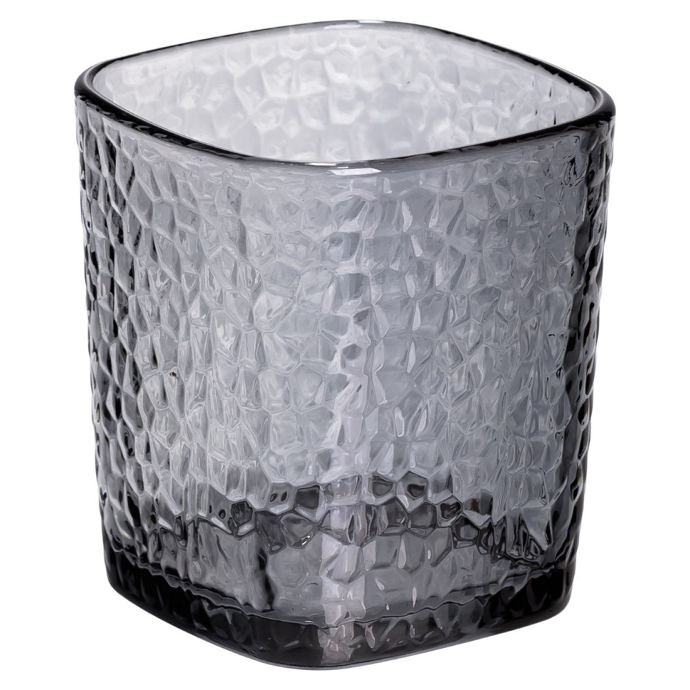 Набір скляних склянок 6 (шт) 250 (мл) для лимонадів, соку, води, коктейлів Сірий HP-19-AY-4 Коломия - фото 3