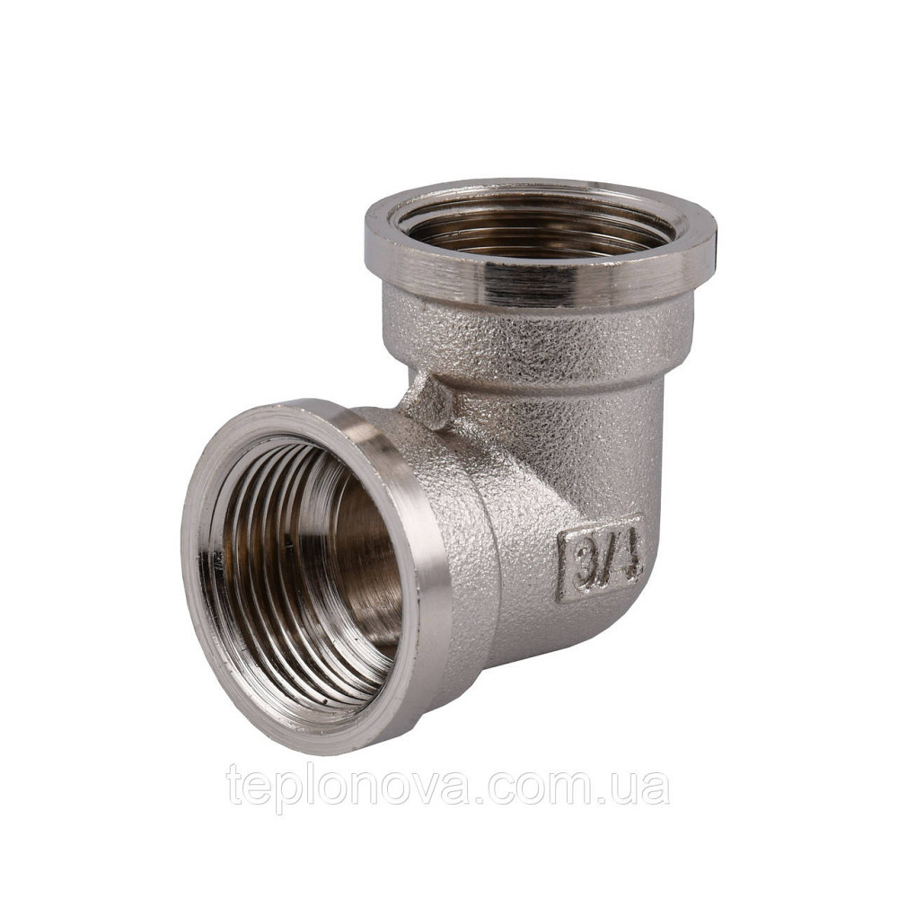 Кутик 3/4| ВВ нікельований NL441S OPTIMUM Чернівці - фото 1