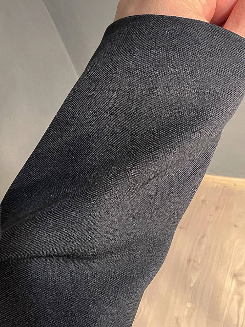 Пиджак женский Qidian 6105 оверсайз с ремнем удлиненный свободный крой one size, черный, one size Одесса - изображение 5