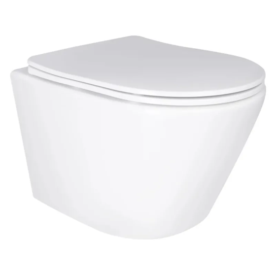 Унитаз подвесной Mixxus BEVEL-0303-T3 485x360x365mm, система смыва TORNADO 3.0 (MI6703) Киев