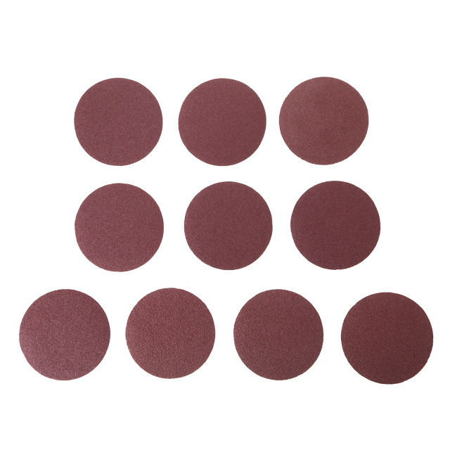 Круг наждаковий на липучці 125 мм, папір клас С, щільність 120 г/м², К40, 10 од. INTERTOOL BT-0504 Київ - фото 4