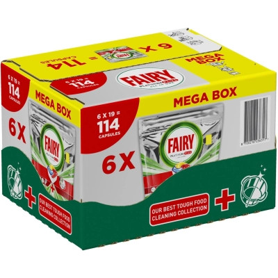 Таблетки для посудомоечных машин Fairy Platinum Plus All in One Lemon 114 шт. (8700216236317) Винница - изображение 1