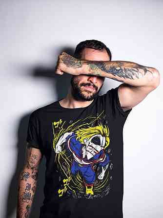 Футболка аниме Моя геройская академия оверсайз (S/M/L) Черний AnimeJ0286 Днепр