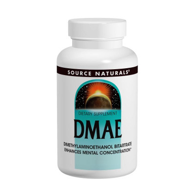Аминокислота Source Naturals DMAE (диметиламиноэтанол) 351 мг, 100 капсул (SN1582) Винница - изображение 1