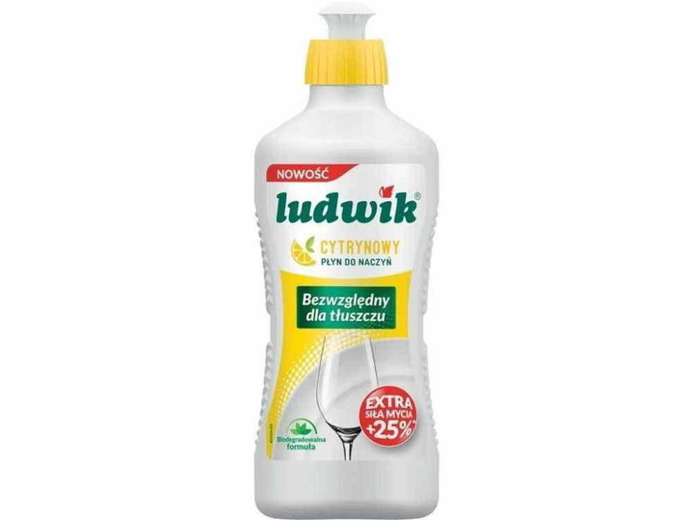 Засіб для миття посуду 450мл Лимон ТМ LUDWIK Київ - фото 1