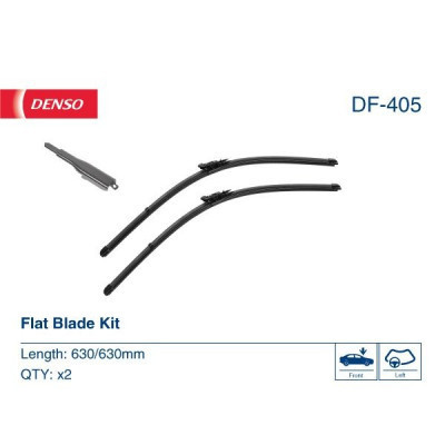 Щітка склоочисника Denso DF-405 Вінниця - фото 3