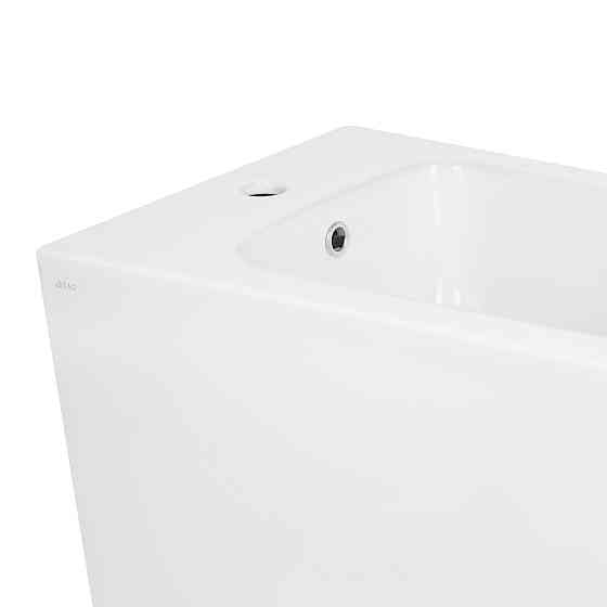 Биде напольное Qtap Crow 545х360х410 White QT05443370W Киев