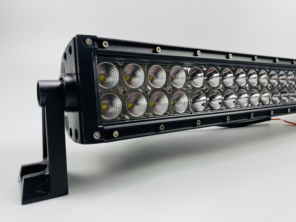 Світлодіодна панель до вантажівки додаткове світло Фара LED BAR прямокутна 120W Мукачево - фото 8