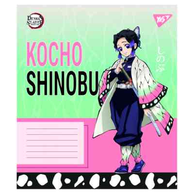 Зошит Yes Demon slayer Heroes А5 36 аркушів лінія (767696) Вінниця