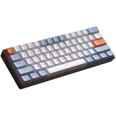 Клавіатура GamePro MK130R Hot-Swap Red Swich RGB USB UA Black (MK130R) Вінниця - фото 9