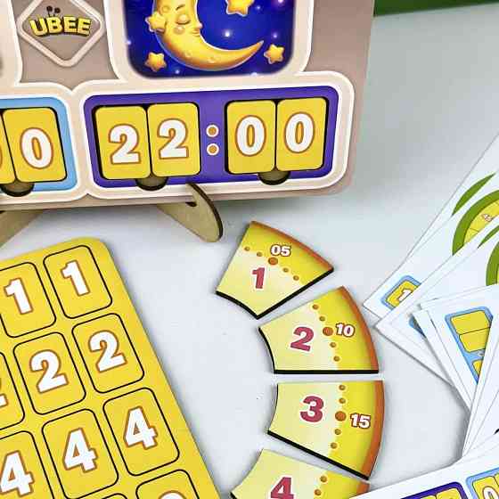 Розвиваюча гра Годинник - Вчимо час (ПСД279) PSD279 Вінниця