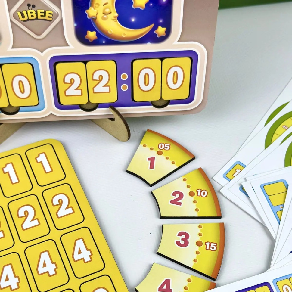 Розвиваюча гра Годинник - Вчимо час (ПСД279) PSD279 Вінниця - фото 3