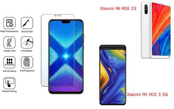Защитное стекло NeoGlass для Xiaomi Mi MIX 2S, MI MIX 3 5G – ультрапрозрачное и устойчивое Киев
