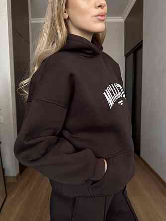 Женский теплый прогулочный костюм двойка: кофта и штаны турецкая трехнить на флисе Одесса