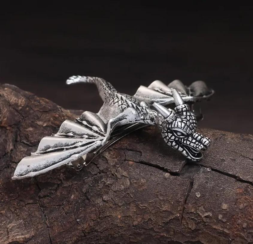 Вінтажна заколка для волосся з драконом вікінгів, прикраса для волосся, 1шт Київ - фото 5