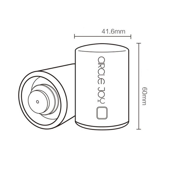 Вакуумна пробка для винних пляшок Xiaomi Circle Joy Smart Stopper Corks Миколаїв - фото 9