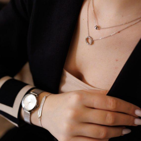 Жіночий наручний годинник Baosaili BOX IBSO в наборі (Сріблясті) Вінниця - фото 9