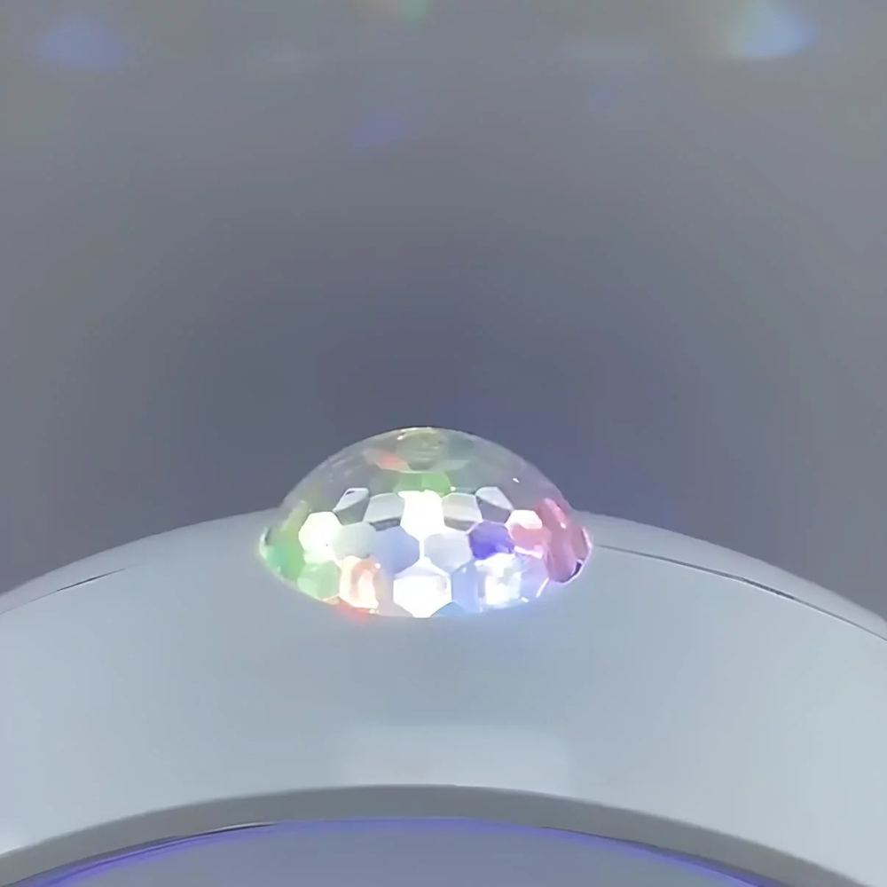 Лампа настільна HM-G66 смарт нічник із проєкцією USB Bluetooth з бездротовою зарядкою Білий Київ - фото 10