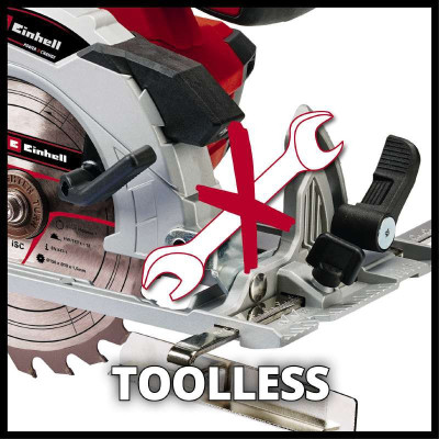 Дискова пила Einhell TE-CS 18/150 Li - Solo акум., PXC, 18В, диск 150х10 мм (без АКБ та ЗП) (4331220) Вінниця - фото 5