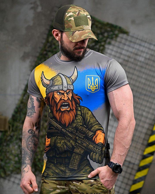 Тактична потовідвідна футболка oblivion вікінг ПП7495 Одеса - фото 2
