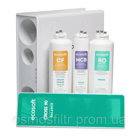 Компактний розумний фільтр зворотного осмосу CROSS90 Balance (MO3600MPECO) Київ - фото 3