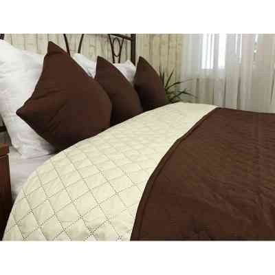 Покривало Руно Двостороннє Барселона шоколадно-молочне 150х212 см (360.52У_Барселона) Вінниця