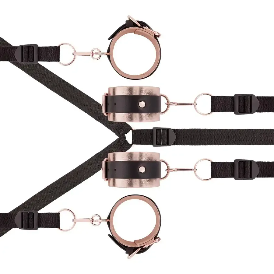 Фіксатор рук і ніг для ліжка Rosy Gold - Under-Mattress Restraint Set Львов - изображение 4