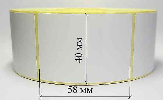 Термоэтикетка ECO 40мм х 58мм /500 шт Павлоград