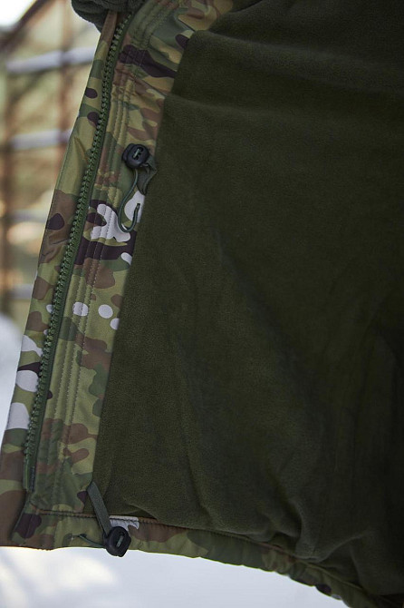 Тактический мужской зимний зимний мультикам бушлат армейская куртка бушлат зимняя все размеры Львов - изображение 4