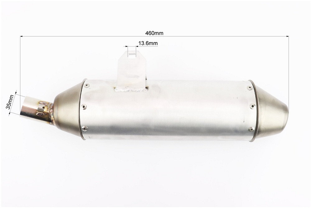 Terra-X 250 (2019) Глушник L-460mm (стандарт) Київ - фото 4