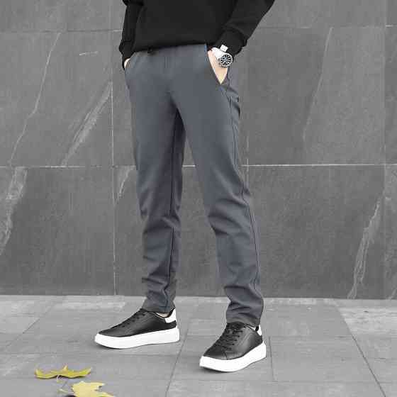 Чоловічі сірі штани демісезонні із софтшелу Pobedov Point BATAL Київ