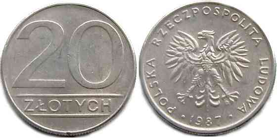 20 сміттєвих 1987,89 Польща (В) Полтава