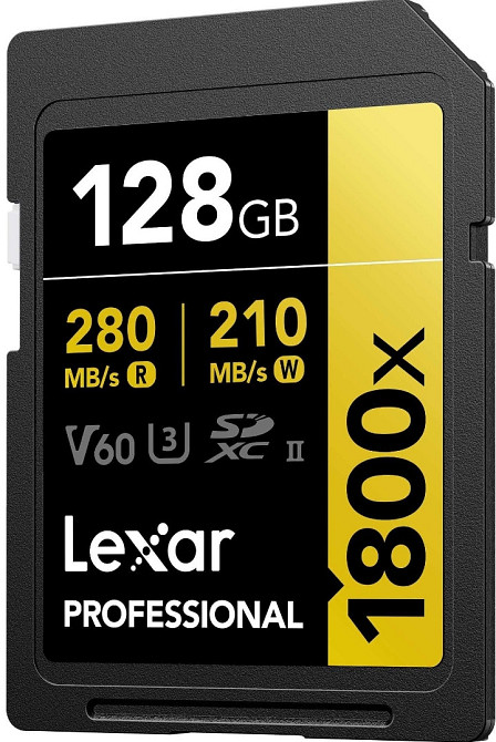 Карта пам"яті Lexar 128GB Professional 1800x UHS-II SDXC Нова. Харків - фото 3