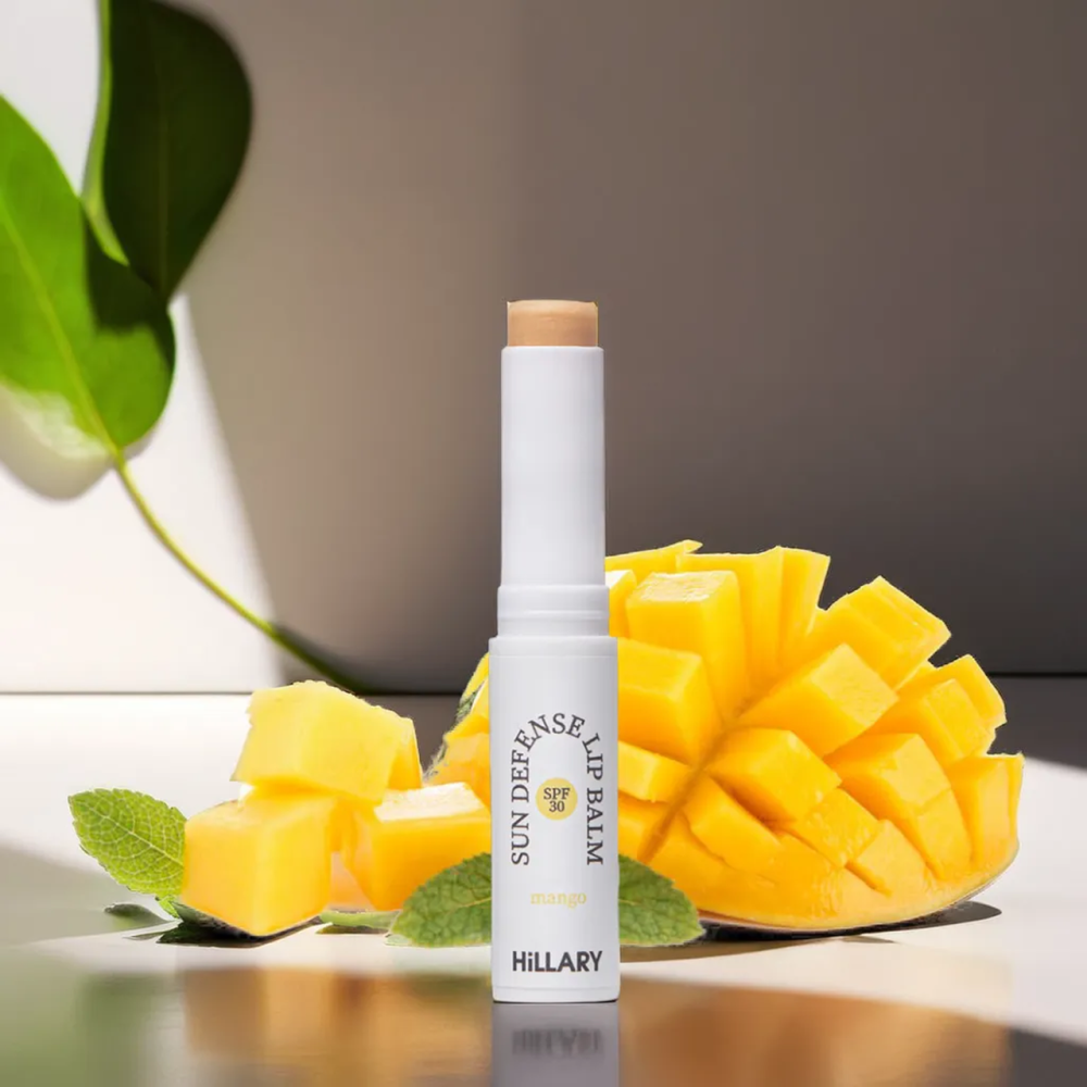 Солнцезащитный бальзам для губ Манго SPF 30 Hillary Sun Defense Lip Balm Mango SPF 30, 3 г Киев - изображение 9