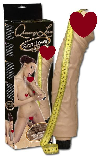 Вібратор GIGANT LOVER тілесний Sex Aura Київ - фото 1