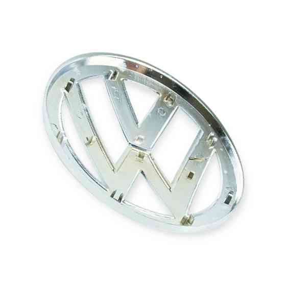 Емблема решітки автомобіль Фольцваген golf 7 ø 14см, пластик, хром Мукачево