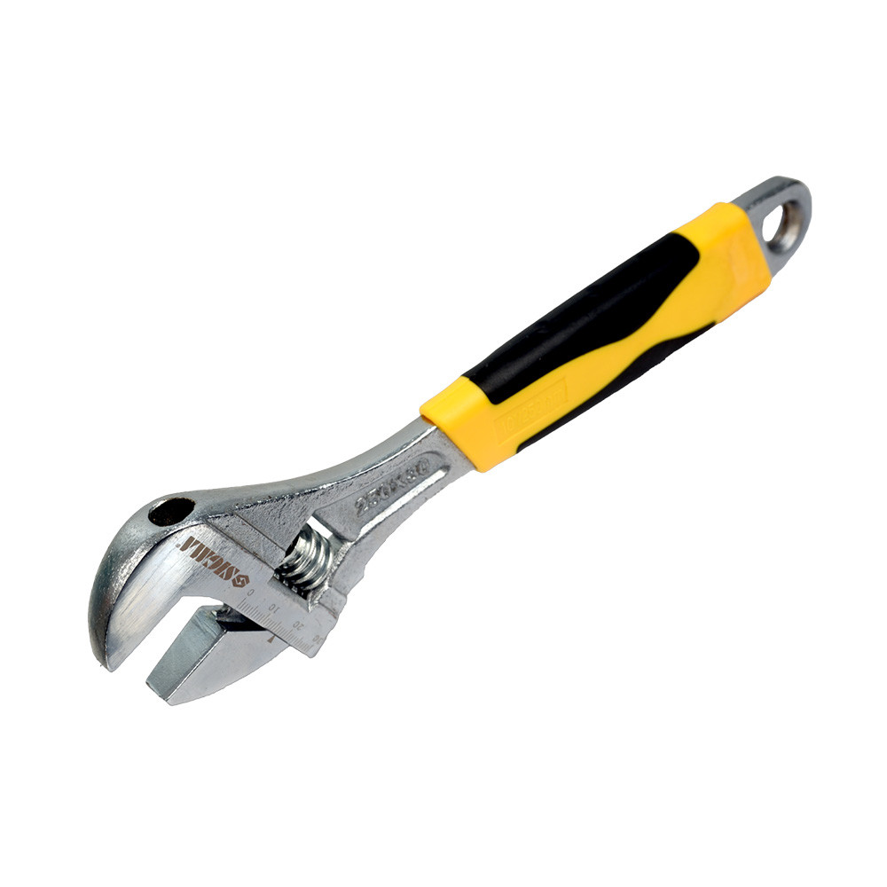 Sigma Ключ разводной 250мм CrV (обрезиненная рукоятка) SIGMA (4101031) Коломия - фото 7