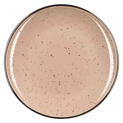 Тарілка Ardesto Emilia, 20см, кераміка, коричневий (AR0819EBR) Вінниця