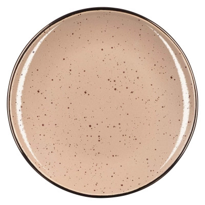 Тарілка Ardesto Emilia, 20см, кераміка, коричневий (AR0819EBR) Вінниця - фото 1