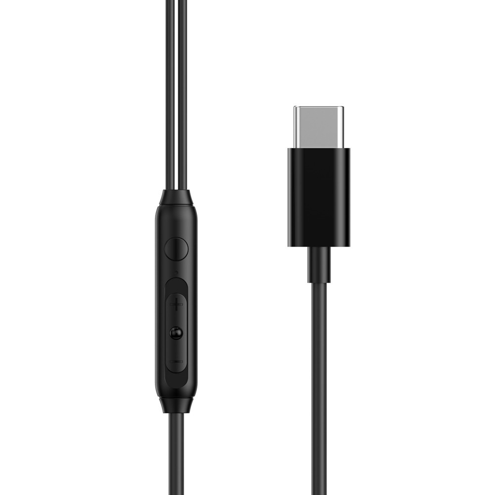 Навушники дротові WIWU EB314 Wired Earphone (Type-C) Black Одеса - фото 4