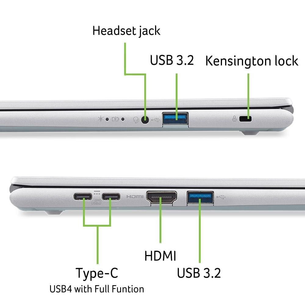 Ноутбук Acer Aspire Go 15 AG15-72P-56WZ (NX.JSVEU.011) Silver ( 18196 ) Харків - фото 10