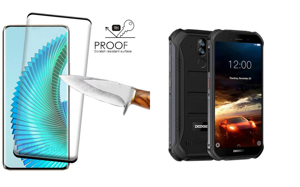 Захисне скло HyperGlass Pro для DOOGEE S40, S40 Lite, S40 Pro – максимальна чутливість та захист Київ - фото 1