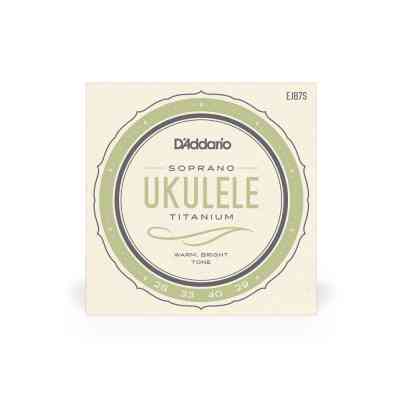 Струны для гитары D'Addario Titanium Ukulele Soprano (EJ87S) Винница