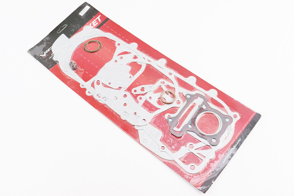 Прокладки двигуна 60cc-44мм, к-кт 14 деталей, довгий варіатор (метал) Киев - изображение 2