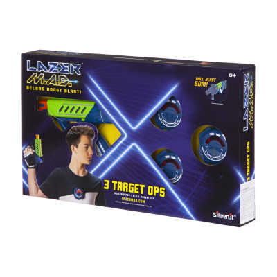 Іграшкова зброя Silverlit Lazer M.A.D. Тренировочный набор (1 бластер, 3 мишени) (LM-86846) Вінниця - фото 1