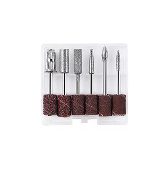 Насадки на фрейзер 6 насадок серебристо-коричневый Киев - изображение 1