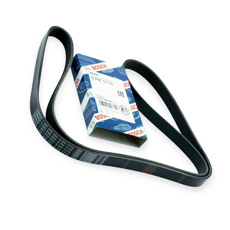 Ремень генератора автомобиль Фольцваген LT 2.5TDI (2000-2006) без кондинционера, ручейковый (6PK1715) Мукачево - изображение 1