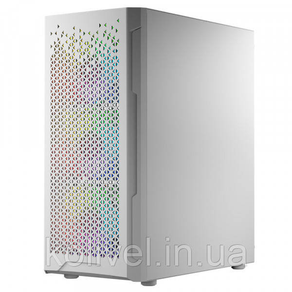 Корпус LogicConcept ARAMIS MESH+GLASS ARGB fans 4x120mm WHITE без БЖ ATX (AT-ARAMIS-20-0000000-0002) Киев - изображение 4