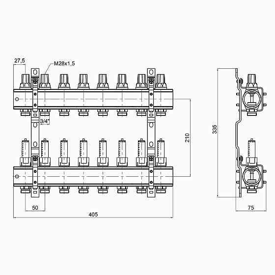 Коллектор Icma 1
